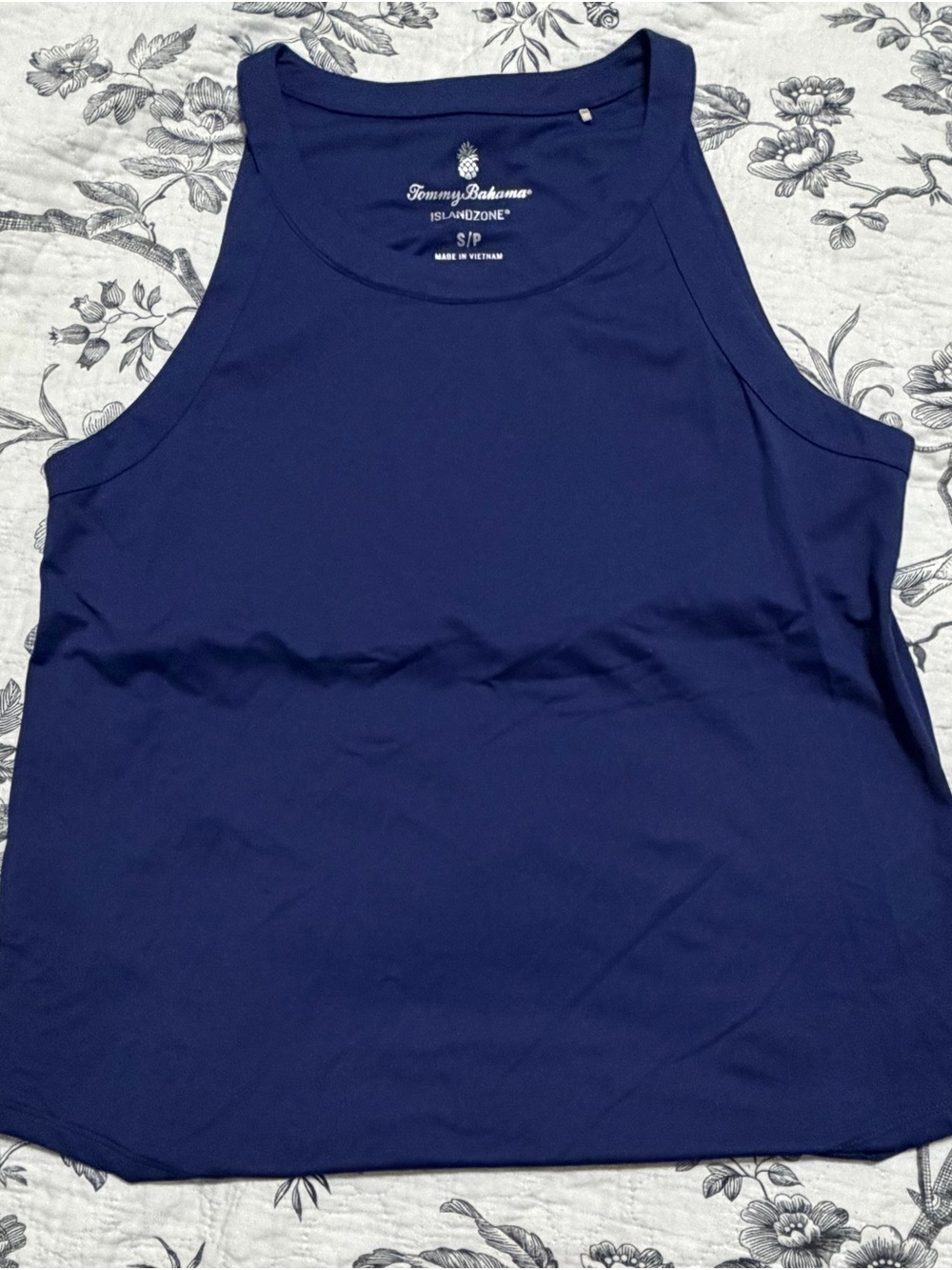 Tommy Bahama Women's Navy Blue Performance Tank